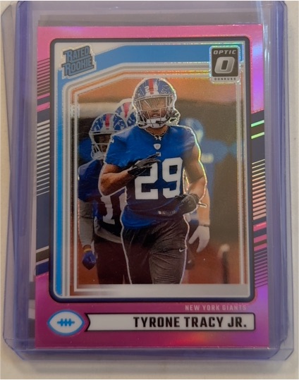 2024 Panini Donruss Optic Preview #364 Tyrone Tracy Jr. — front