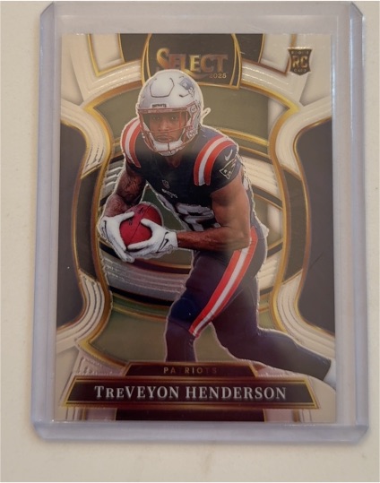 2025 Panini Select #78 TreVeyon Henderson — front