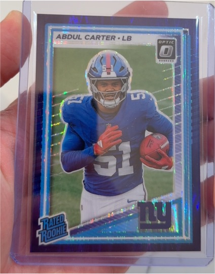 2025 Donruss Optic #300 Abdul Carter — front
