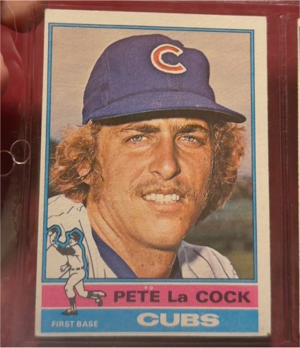 1976 Topps #101 Pete LaCock — front