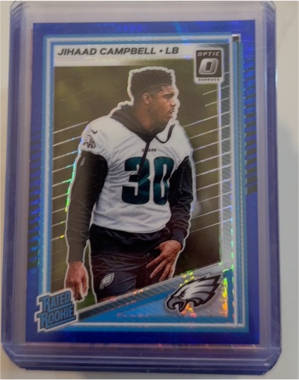 2025 Panini Donruss Optic #266 Jihaad Campbell — front