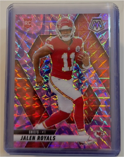 2025 Panini Mosaic #313 Jalen Royals — front