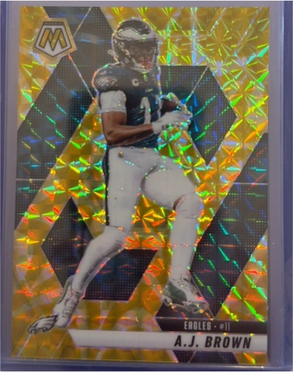 2025 Panini Mosaic #78 A.J. Brown — front