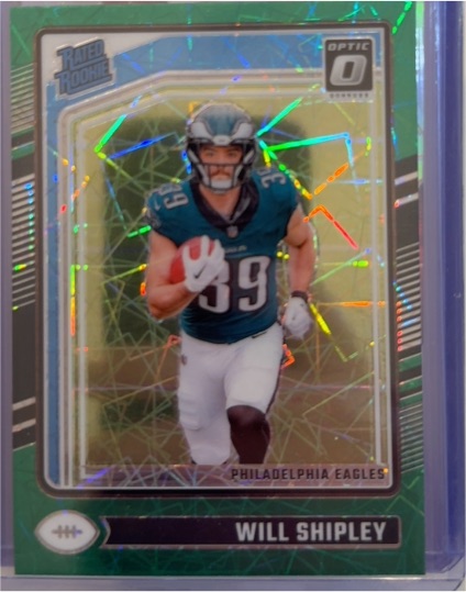 2024 Panini Donruss Optic #298 Will Shipley — front