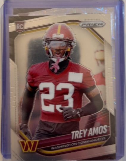 2025 Panini Prizm #400 Trey Amos — front