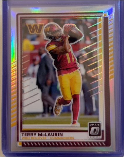 2025 Panini Donruss Optic #107 Terry McLaurin — front