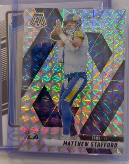 2025 Panini Mosaic #96 Matthew Stafford — front