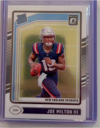 2024 Panini Donruss Optic #255 Joe Milton III — front