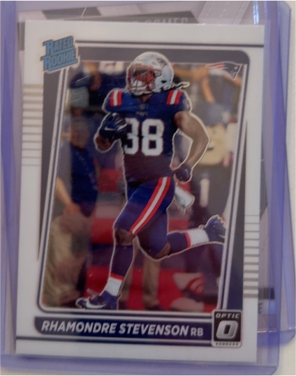 2021 Donruss Optic #237 Rhamondre Stevenson — front