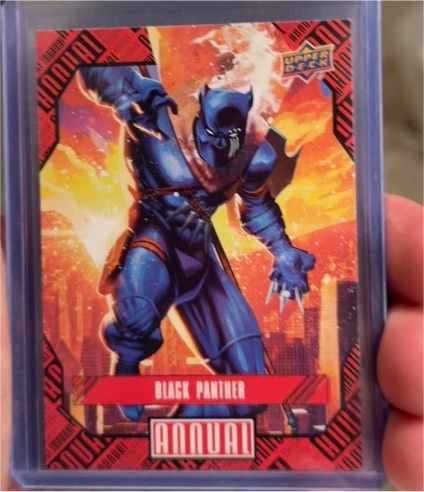 2023-24 Upper Deck Marvel Annual #5 Black Panther — front