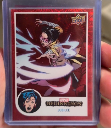 2022 Upper Deck Marvel Beginnings #120 Jubilee — front