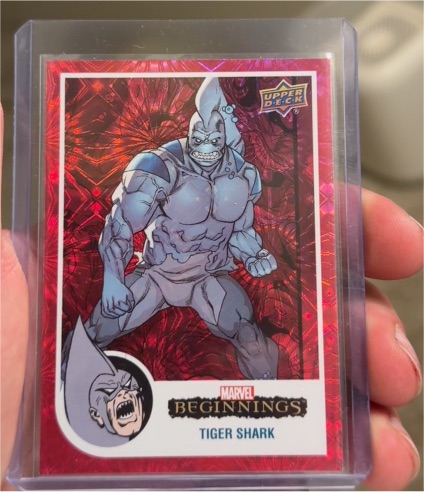 2022 Upper Deck Marvel Beginnings Vol 2 Series 1 #46 Tiger Shark — front