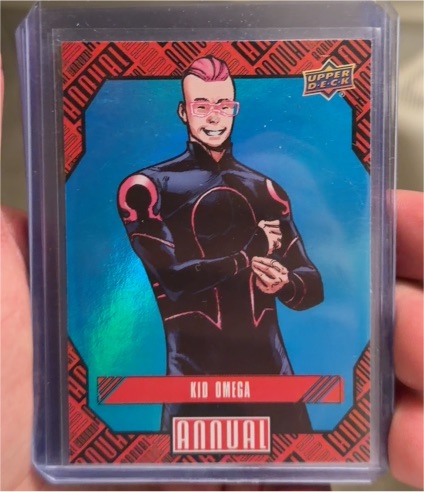 2023-24 Upper Deck Marvel Annual #40 Kid Omega — front