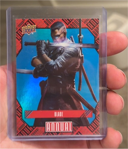 2023-24 Upper Deck Marvel Annual #6 Blade — front