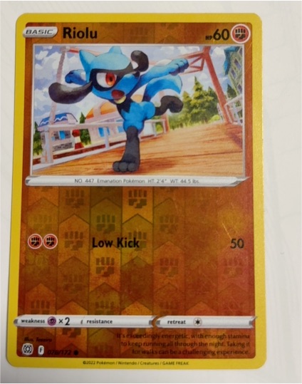 2022 Pokémon #078 Riolu — front