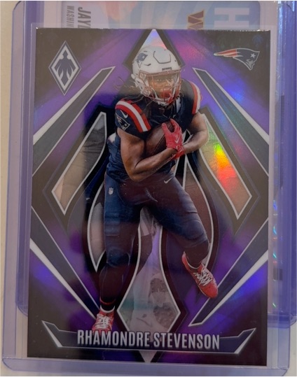 2024 Panini Phoenix #124 Rhamondre Stevenson — front