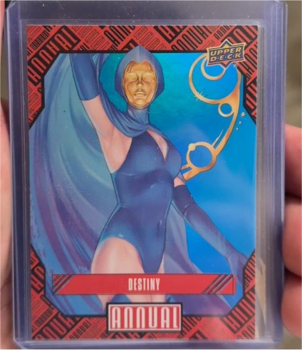 2023-24 Upper Deck Marvel Annual #16 Destiny — front
