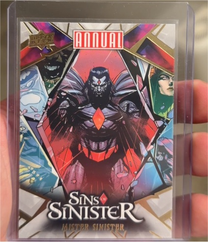 2023-24 Upper Deck Marvel Annual #SS-1 Mister Sinister — front