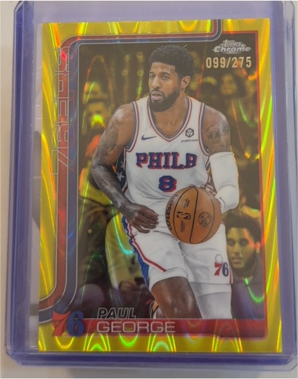 2025-26 Topps Chrome #171 Paul George — front