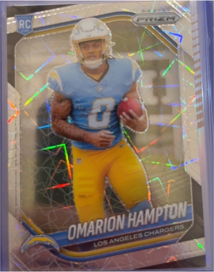 2025 Panini Prizm #355 Omarion Hampton — front