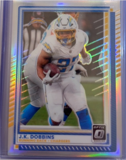 2025 Panini Donruss Optic #55 J.K. Dobbins — front