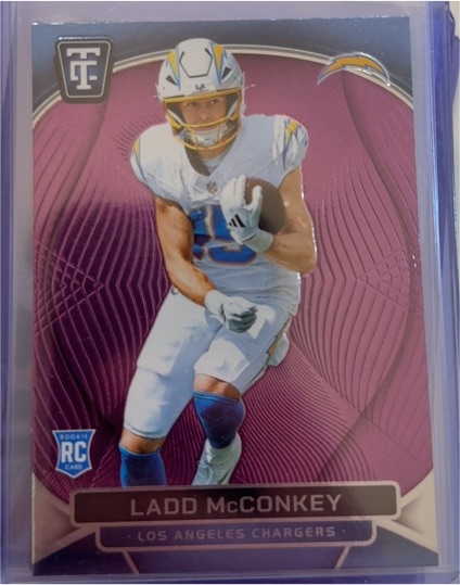 2024 Panini Totally Certified #154 Ladd McConkey — front