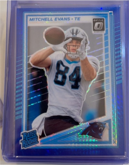 2025 Donruss Optic #254 Mitchell Evans — front