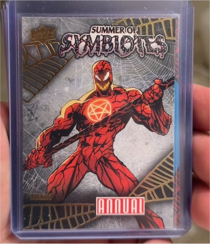 2023-24 Upper Deck Marvel Annual #SY-21 Carnage Summer of Symbiotes — front