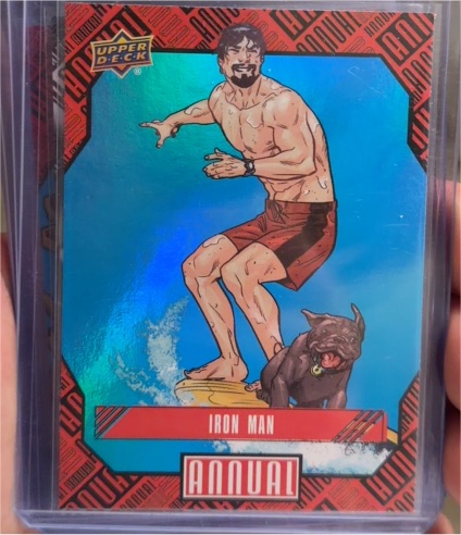 2023-24 Upper Deck Marvel Annual #36 Iron Man — front
