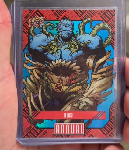 2023-24 Upper Deck Marvel Annual #3 Beast — front