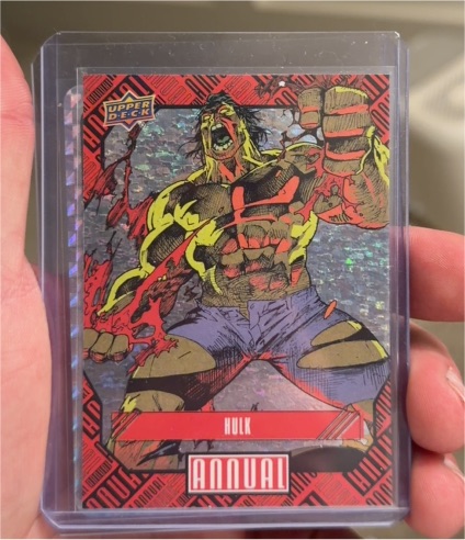 2023-24 Upper Deck Marvel Annual #33 Hulk — front