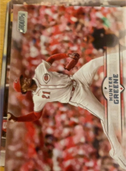 2025 Topps Stadium Club #92 Hunter Greene — front