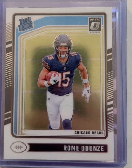 2024 Donruss Optic #286 Rome Odunze — front
