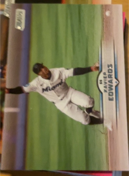 2025 Topps Stadium Club #107 Xavier Edwards — front