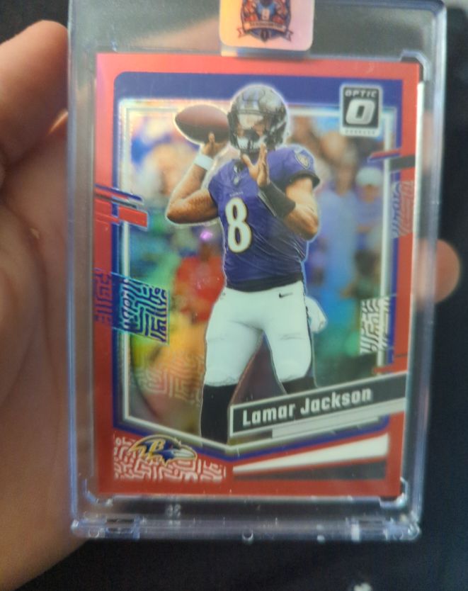 2023 Panini Donruss Optic #14 Lamar Jackson — front