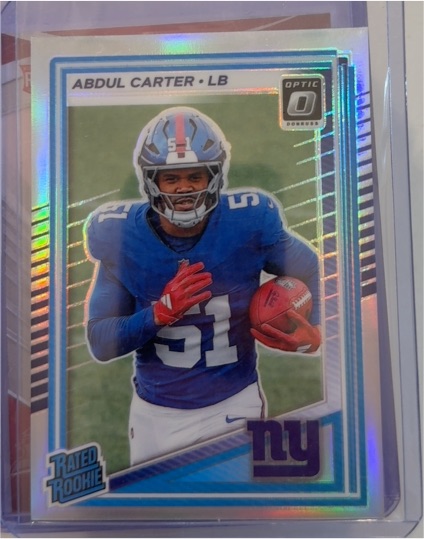2025 Donruss Optic #315 Abdul Carter — front