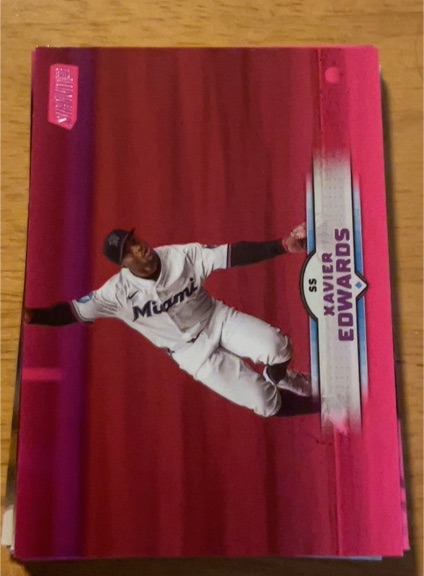 2025 Topps Stadium Club #107 Xavier Edwards — front