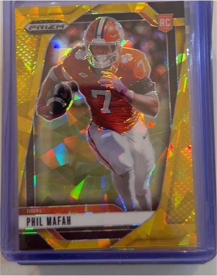 2025 Panini Prizm Draft Picks #17 Phil Mafah — front