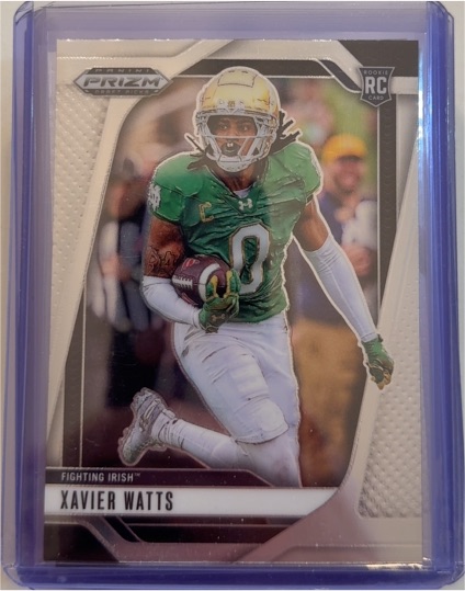 2025 Panini Prizm Draft Picks #77 Xavier Watts — front