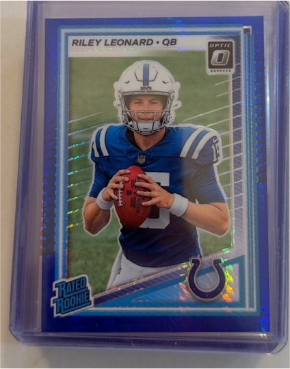 2025 Panini Donruss Optic #255 Riley Leonard — front