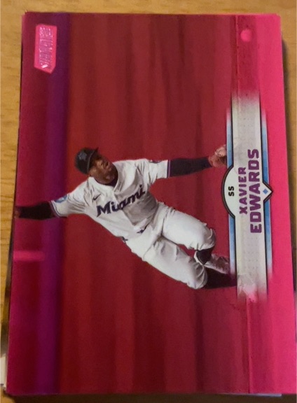2025 Topps Stadium Club #107 Xavier Edwards — front