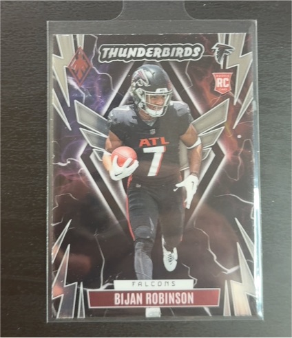 2023 Panini Phoenix Thunderbirds #TB-BR Bijan Robinson — front