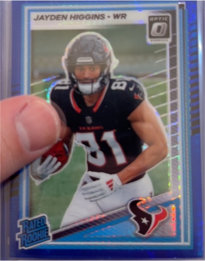 2025 Panini Donruss Optic #225 Jayden Higgins — front