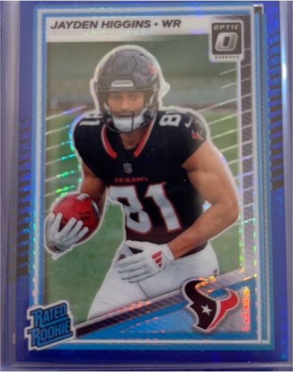 2025 Panini Donruss Optic #225 Jayden Higgins — front