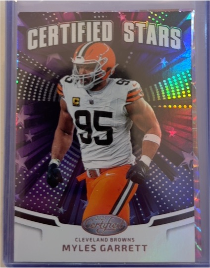 2025 Panini Certified Stars #CST-MGT Myles Garrett — front