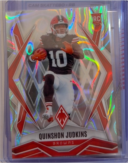 2025 Panini Phoenix #191 Quinshon Judkins — front