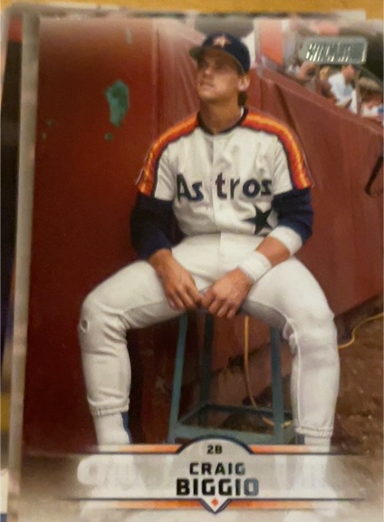 2022 Topps Stadium Club Chrome #213 Craig Biggio — front
