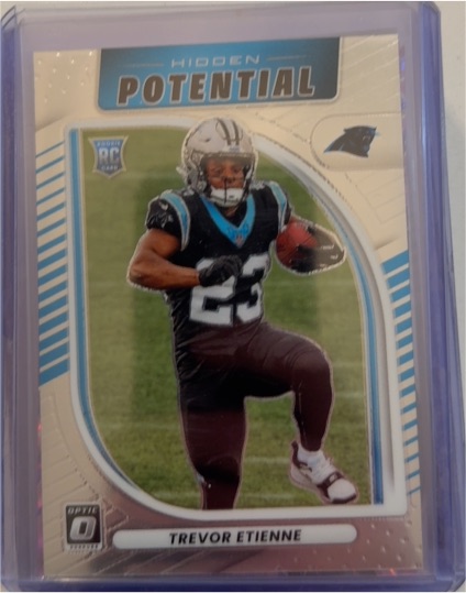 2025 Panini Donruss Optic #11 Trevor Etienne Hidden Potential — front