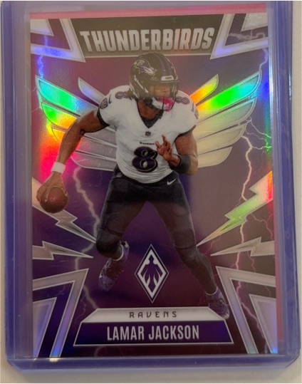 2025 Panini Phoenix Thunderbirds #4 Lamar Jackson — front