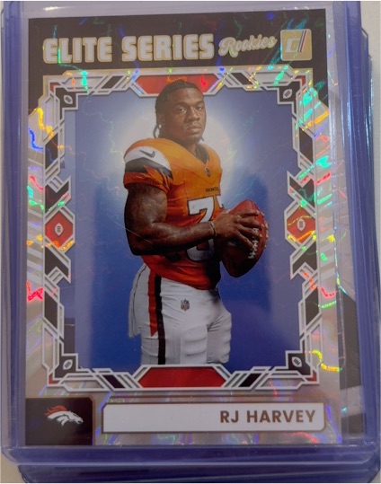 2025 Panini Donruss Elite Series Rookies #ESR-RHY RJ Harvey — front
